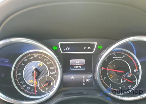 2016 Mercedes-Benz Gle Coupe 63 Amg-S z USA, uszkodzony, nr VIN 4JGED7FB5GA036035